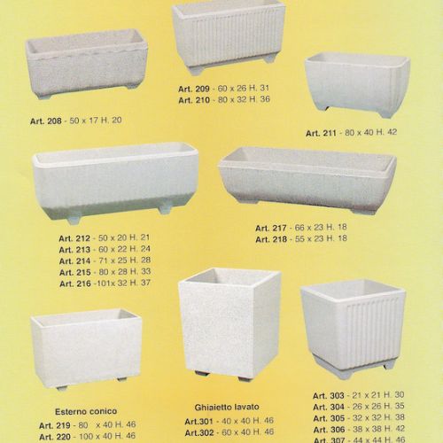 Moules mobilier urbain en béton (production en démoulage différé) : Moules polyester stratifiés préconisés avec possibilité éventuellement d'associer le polyuréthane et le silicone