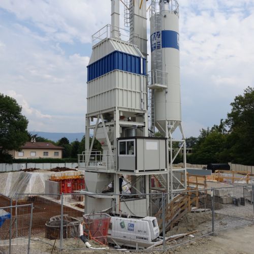 Centrale à béton de laboratoire ou spéciale pour la production de BHP ou BFUP type DUCTAL ou autre