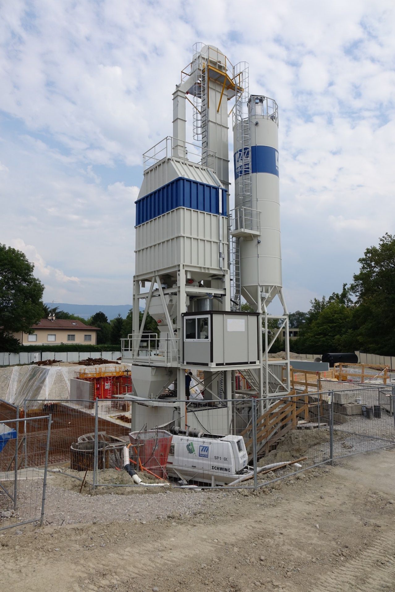 Aide investissement choix Centrale à béton verticale et horizontale