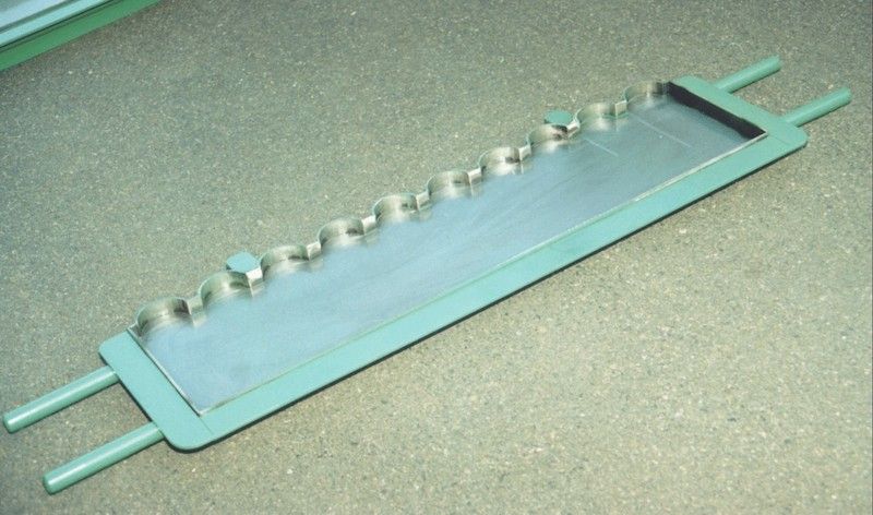 Moule Acier béton par béton-process