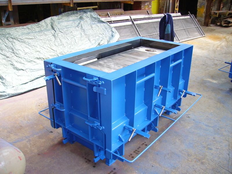 Moules acier, plastiques pour le Béton