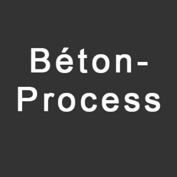 Logo BETON-PROCESS votre partenaire conseil pour vos investissements dans la production du béton et des produits en béton en France et en Auvergne Rhône-alpes